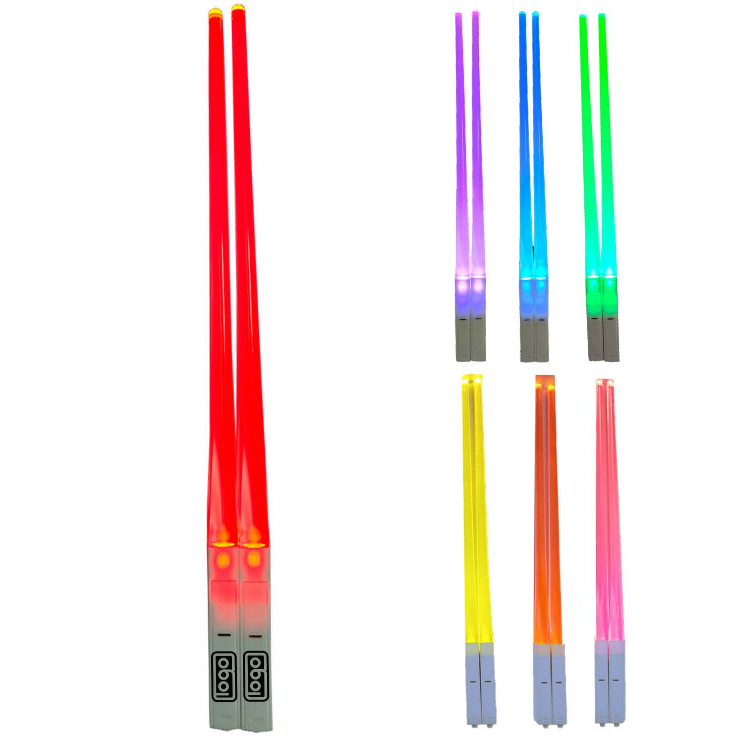1 Pair Food-Grade Glowing LED Chopsticks 9