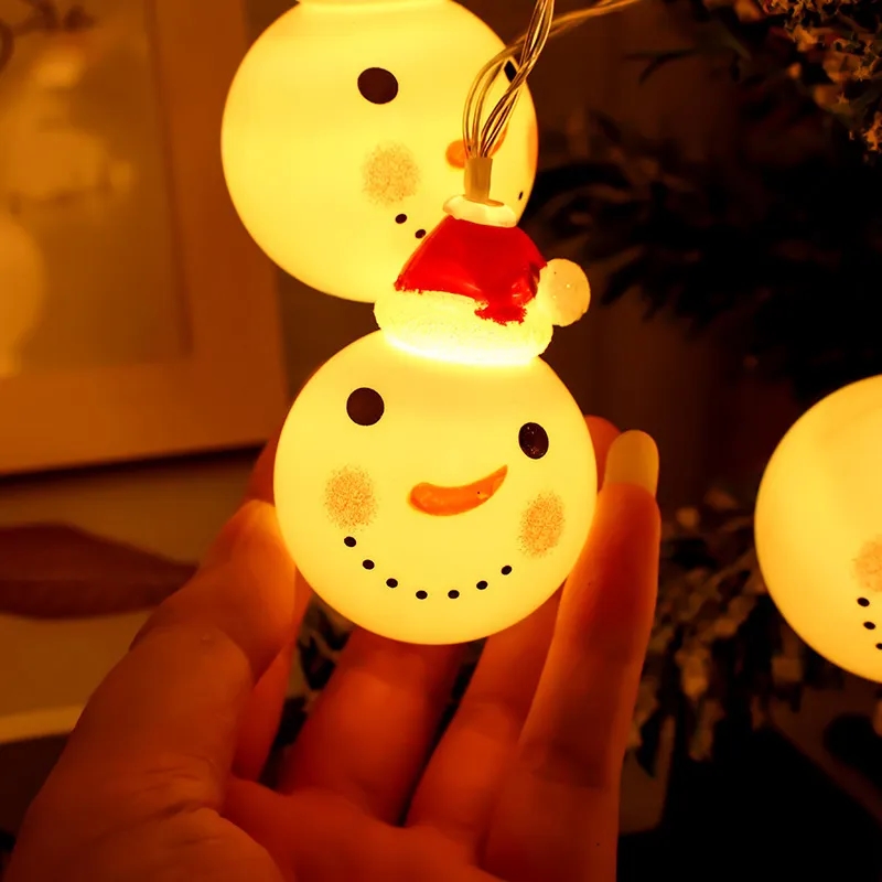 Santa Claus String Led Color Lights 6