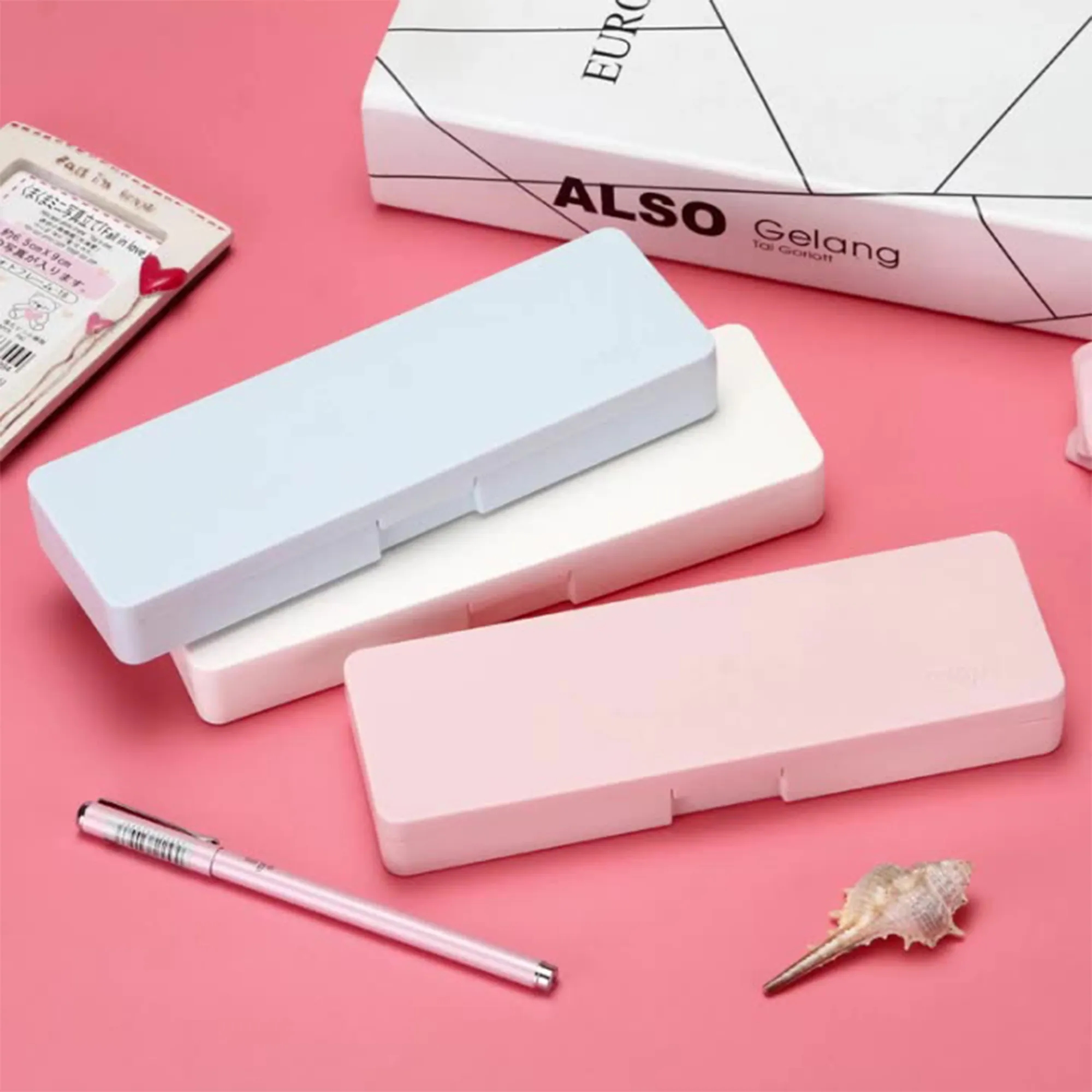 Frosted Surface Portable Pencil Case 2