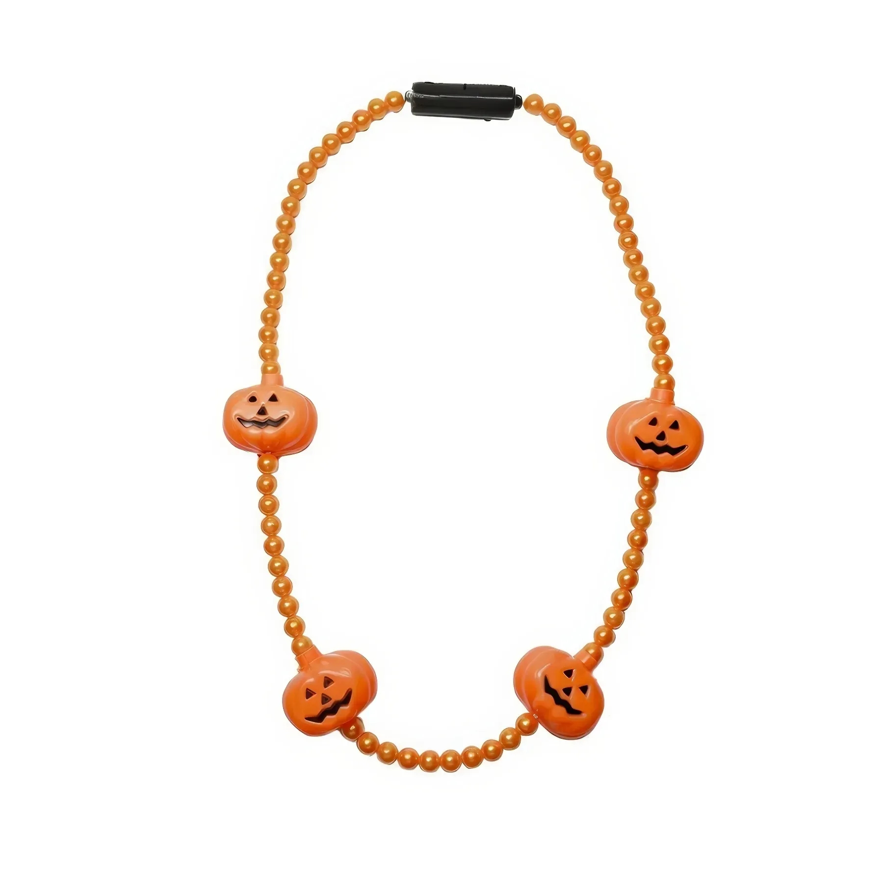 Pumpkin Design Glowing Necklace 3