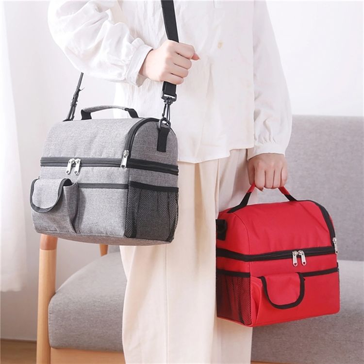 Lunch Bag Insulated, Dual Compartment Lunchbox 3