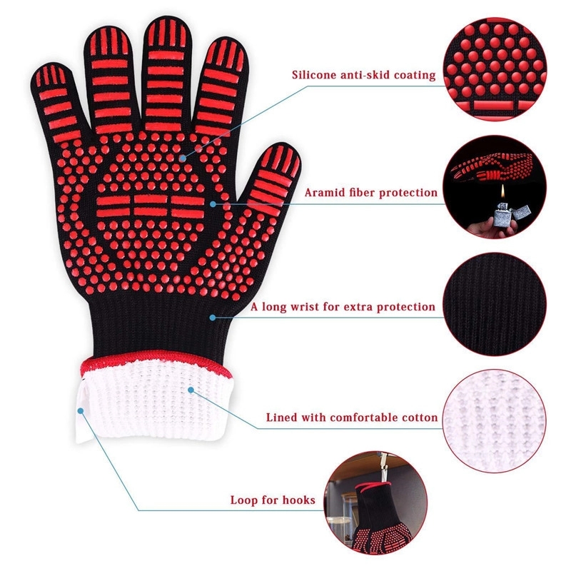 Heat Resistant BBQ Gloves 4