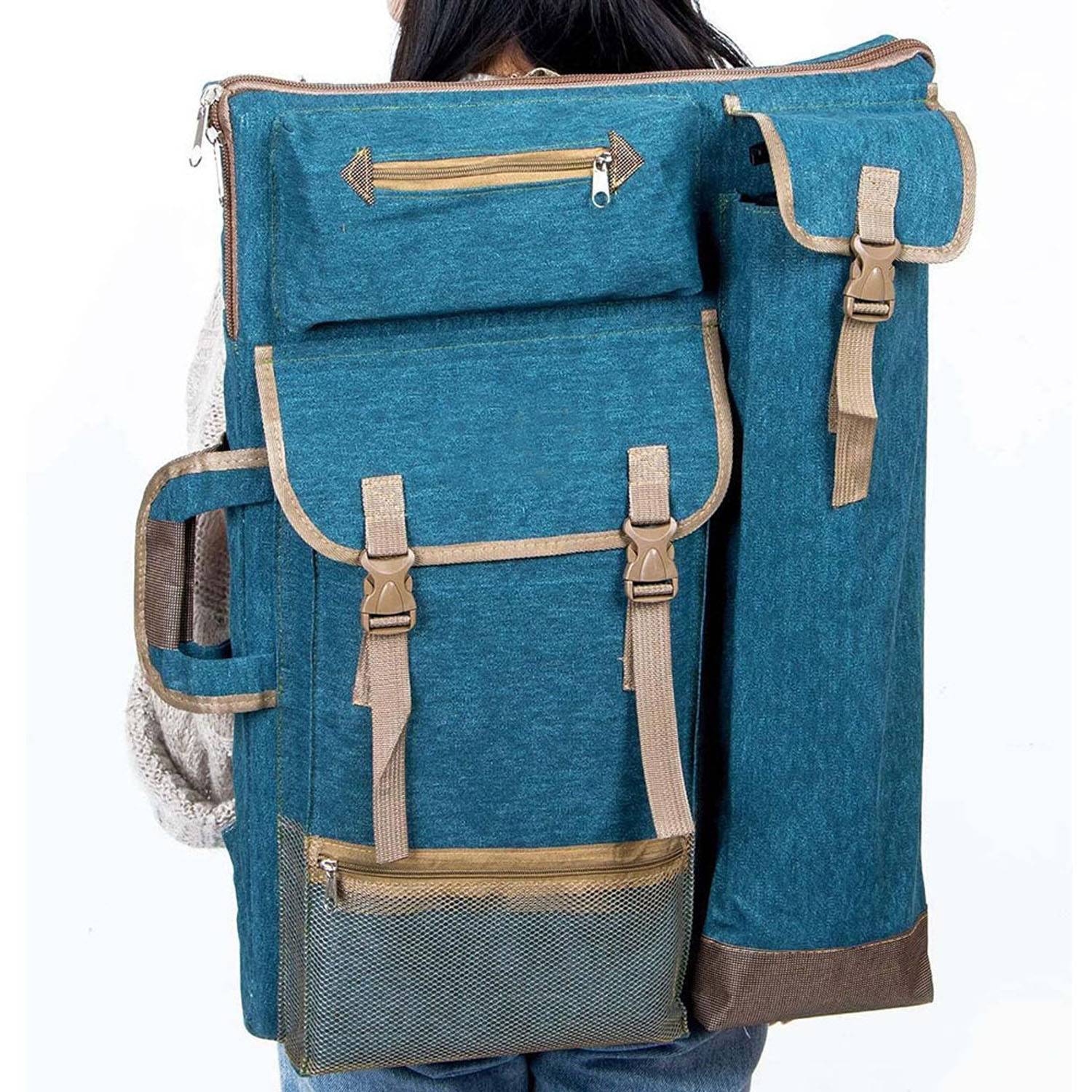 Art Portfolio Case Artist Backpack Canvas Bag 2