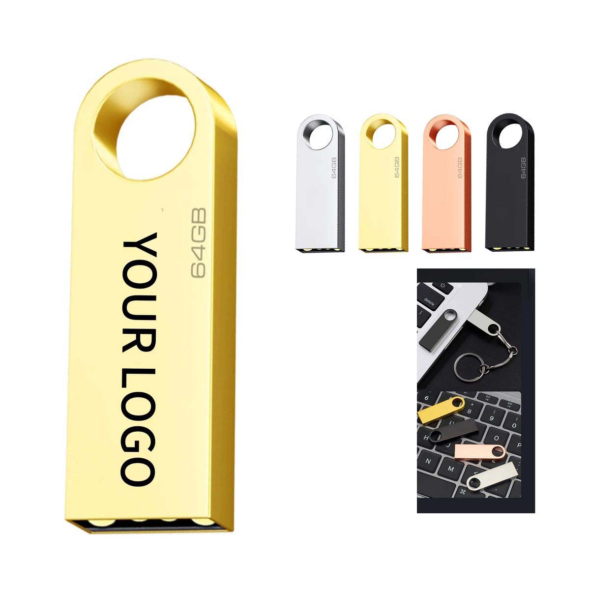 Durable 4GB USB Flash Memory for Work and School 1