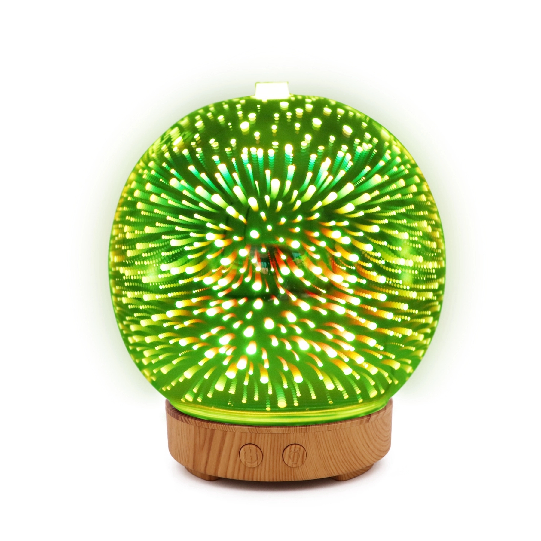 Glass Night Light 3D Design Essential Oil Aroma Humidifier 9