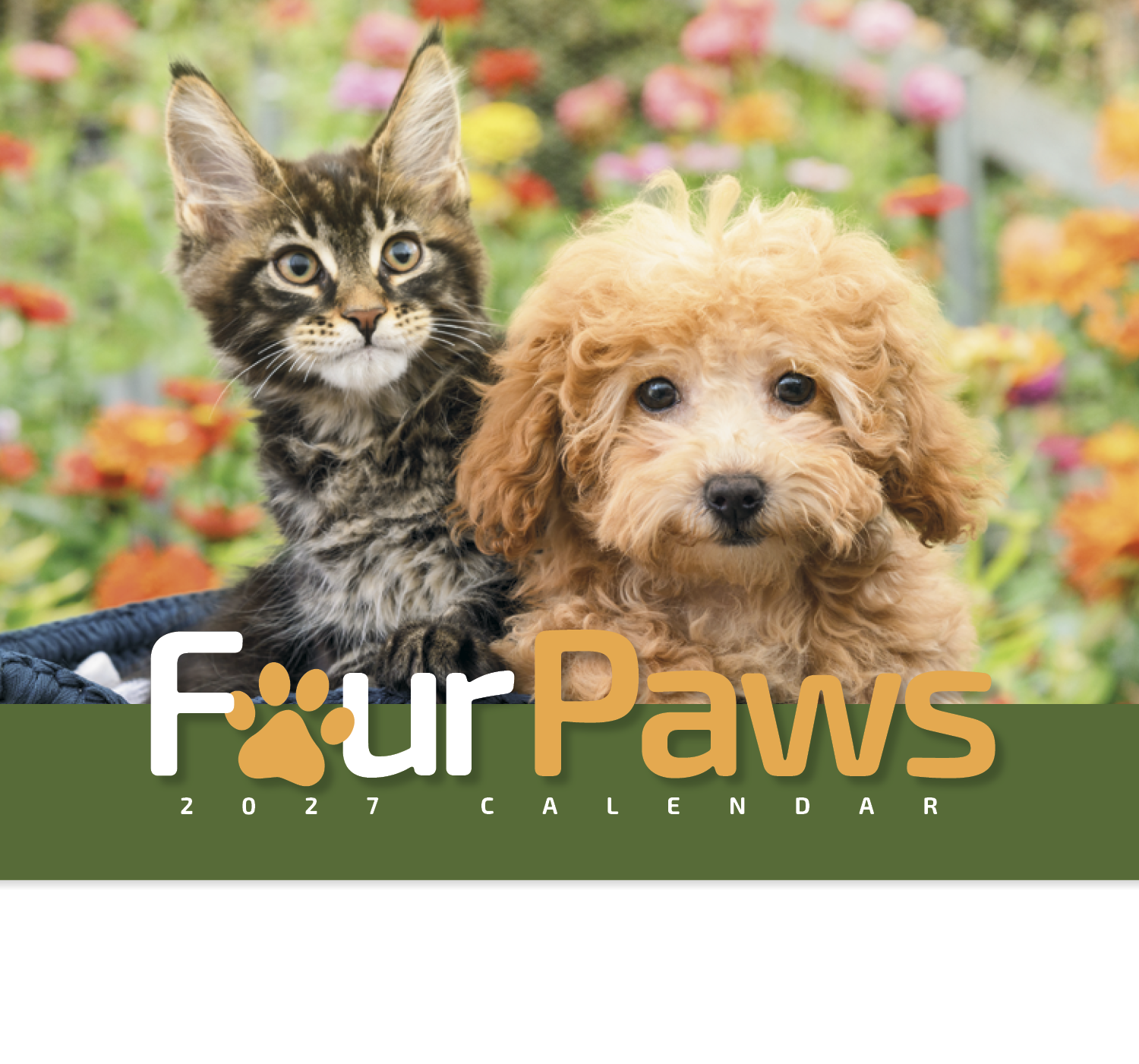HotLine® Products Four Paws Appointment Calendar - Stapled 39
