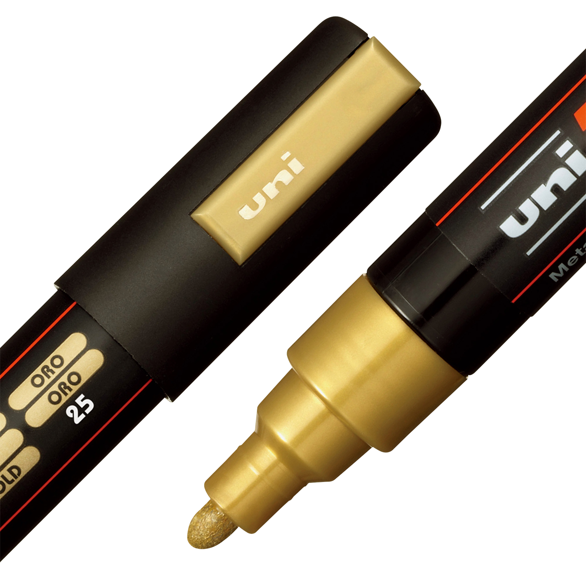 POSCA 4 Piece Metallic Marker Set with Bag 46