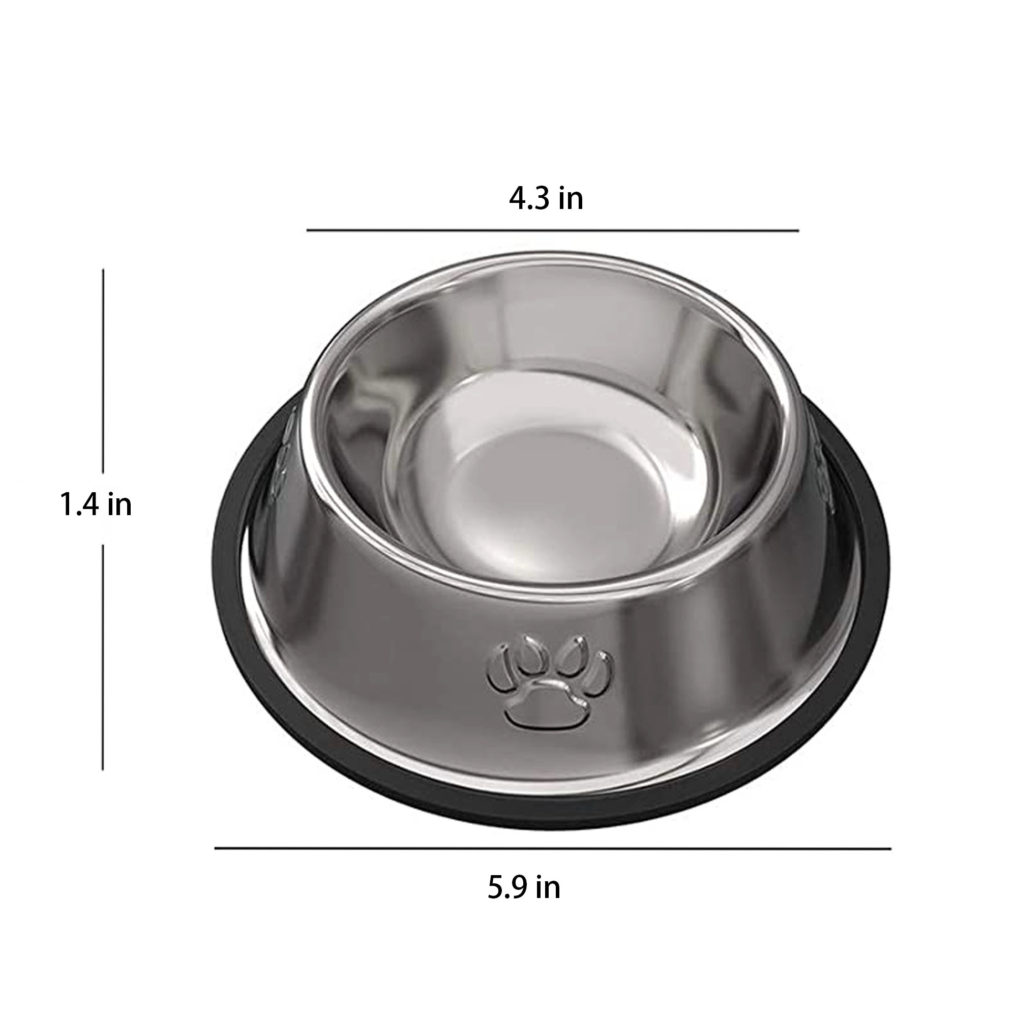 Stainless Steel Dog Bowls 2