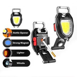 Versatile Mini LED Light Tools with Survival Whistle 11