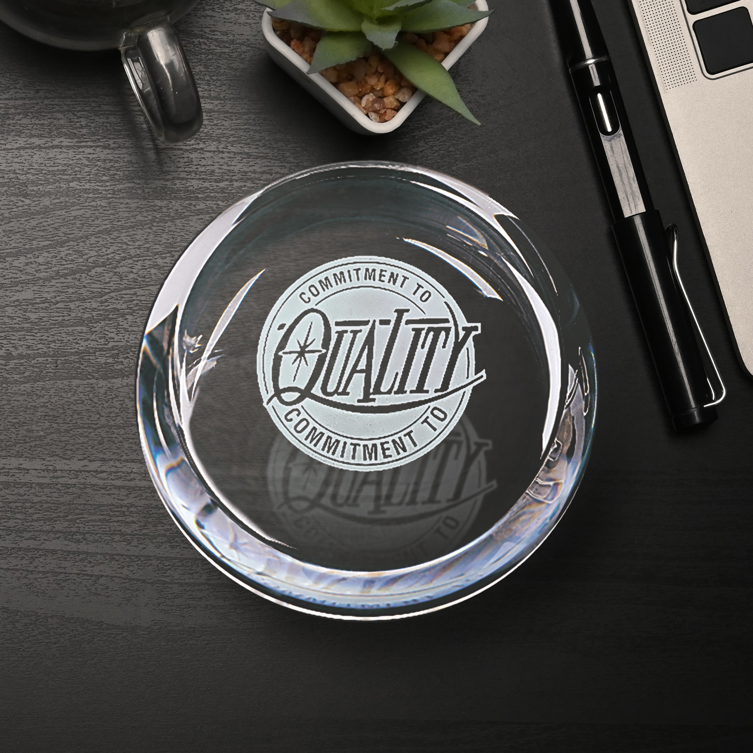 Slant Top Paperweight 4