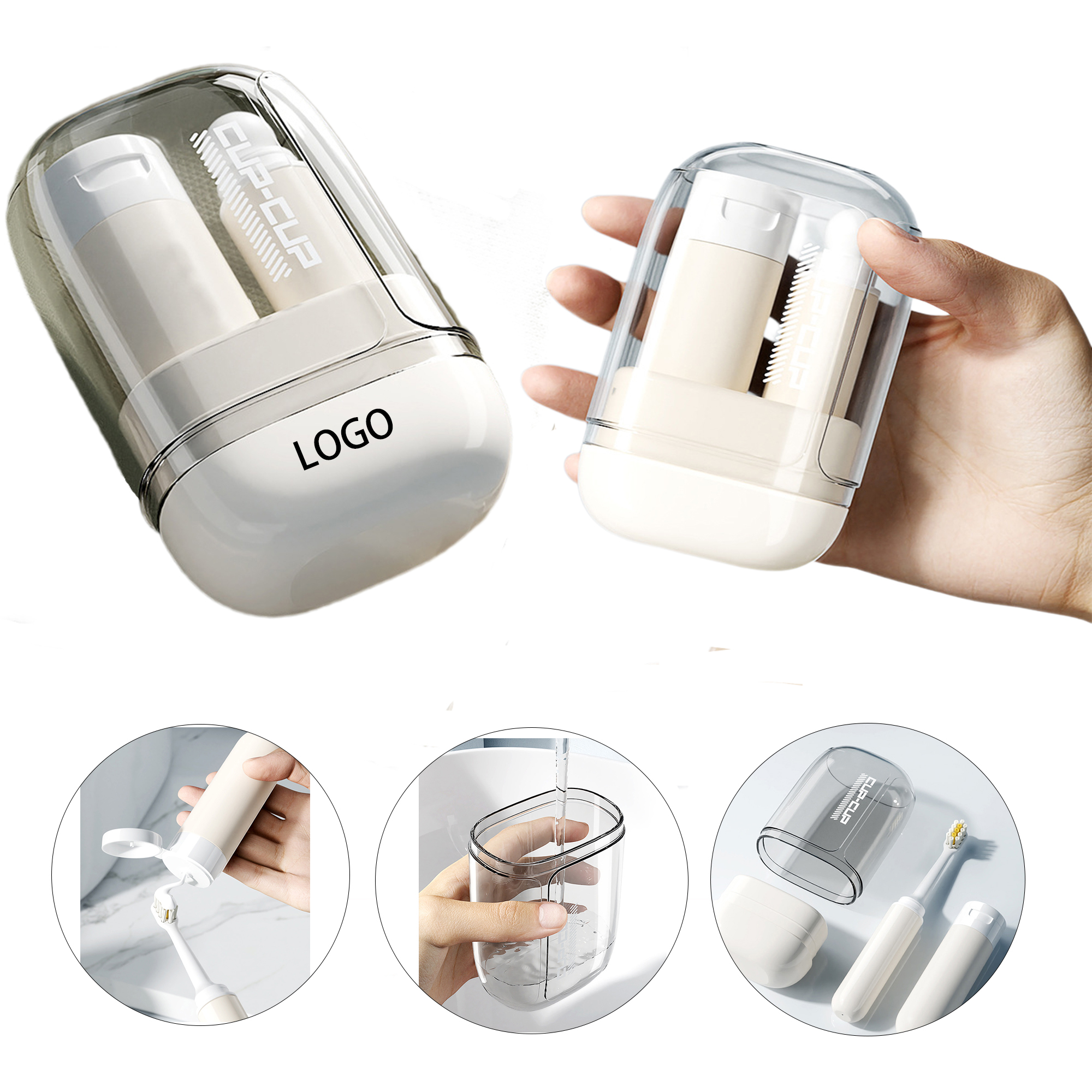 Travel Toothbrush Set MOQ 10pcs 6