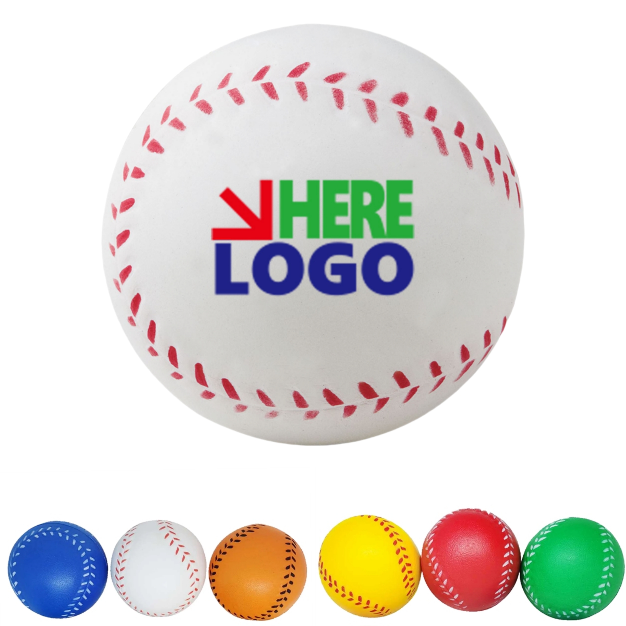 Stress Ball Solid Baseball Reliever 1