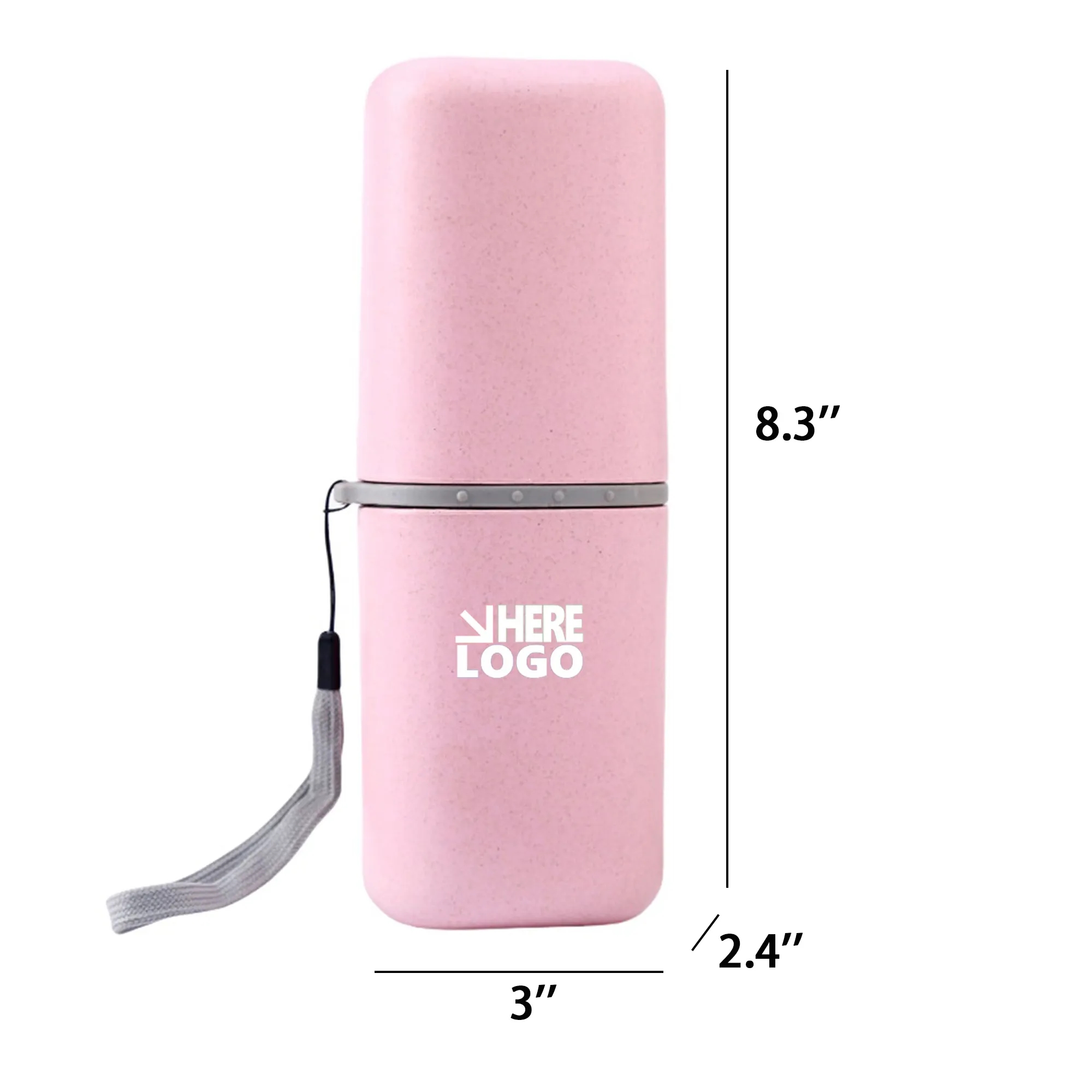 Portable Toothbrush Cup Travel Case 2
