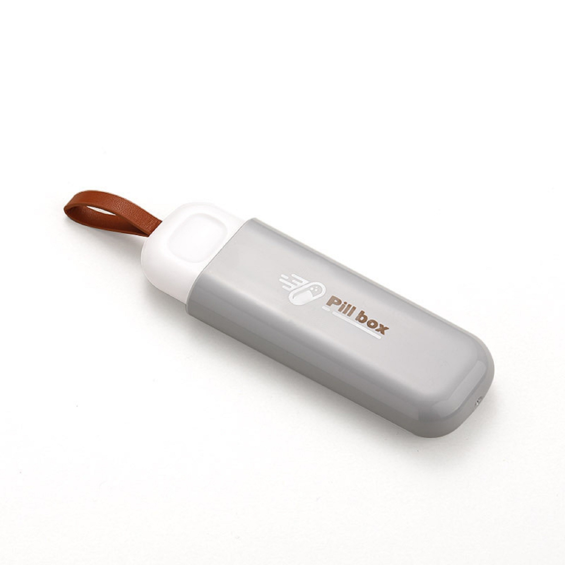 Portable Three-Compartment Dispensing Pill Box 3