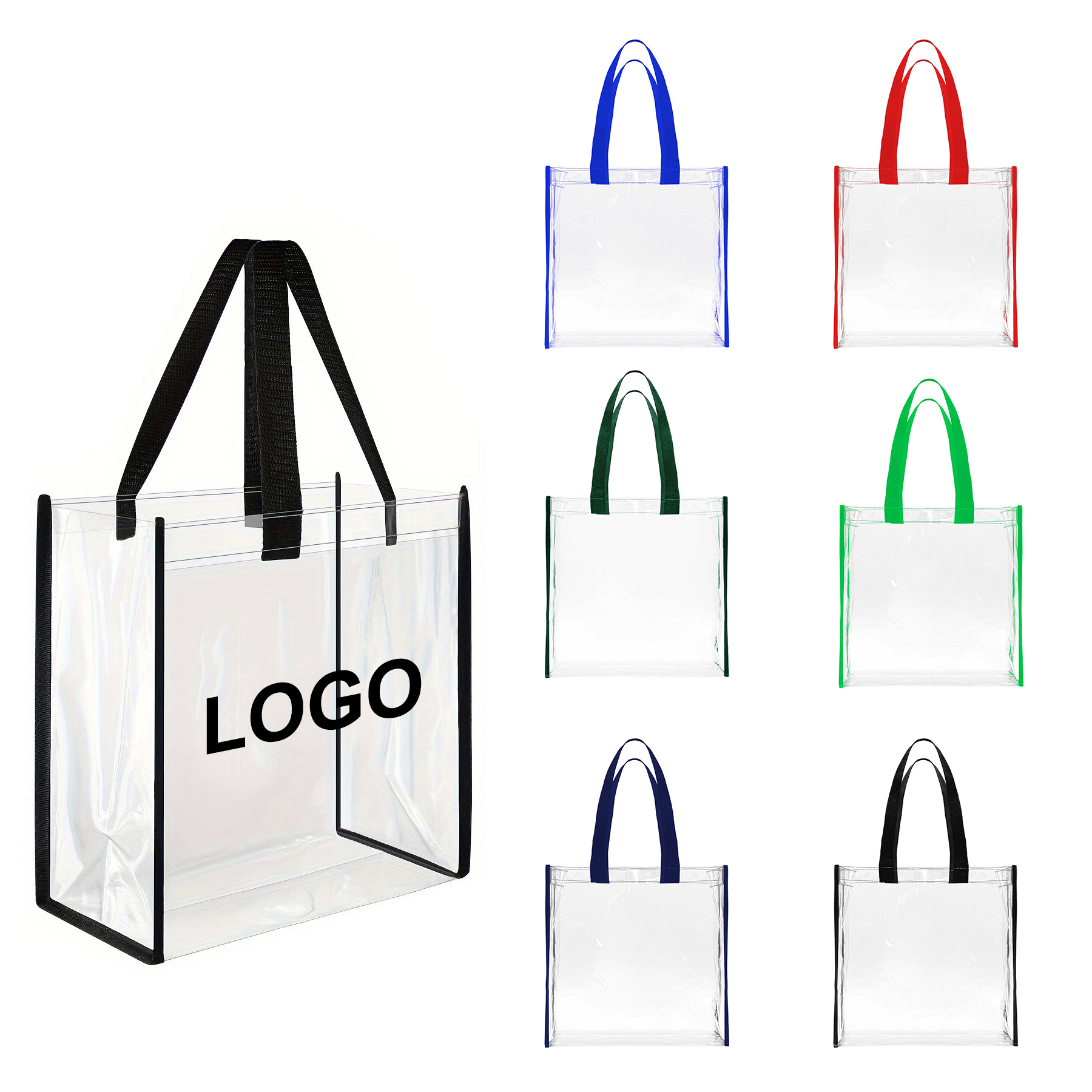 Clear Stadium Tote Bag 1