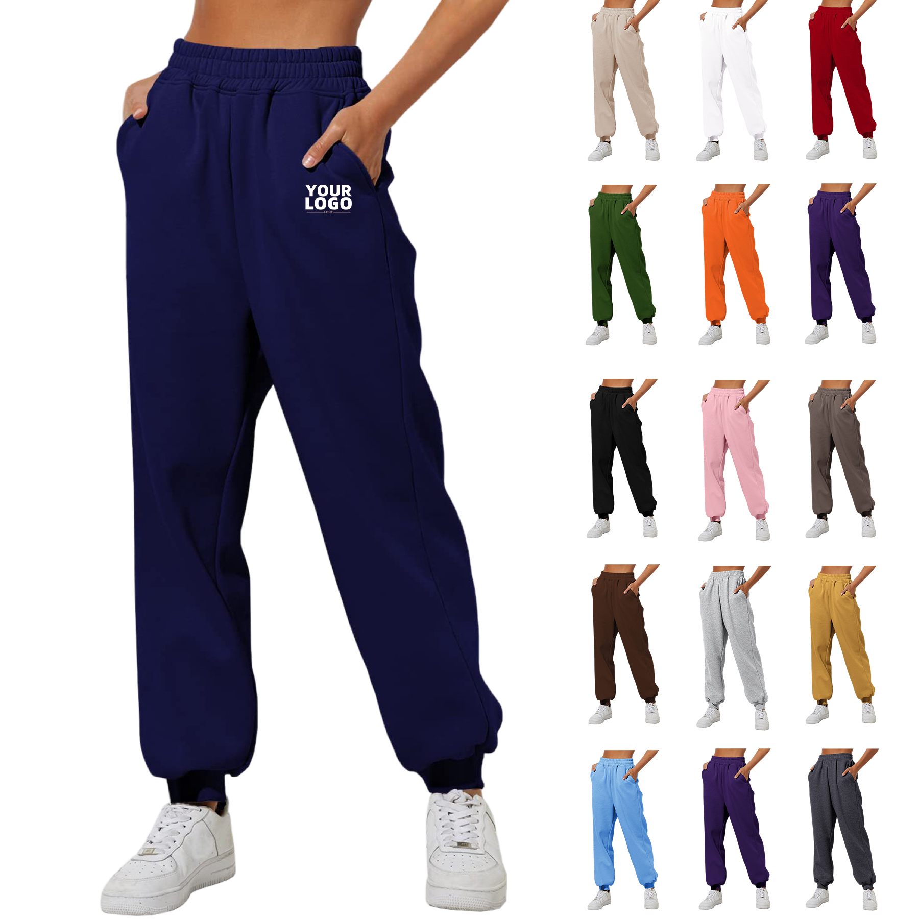 Womens Fleece Sweatpants 2