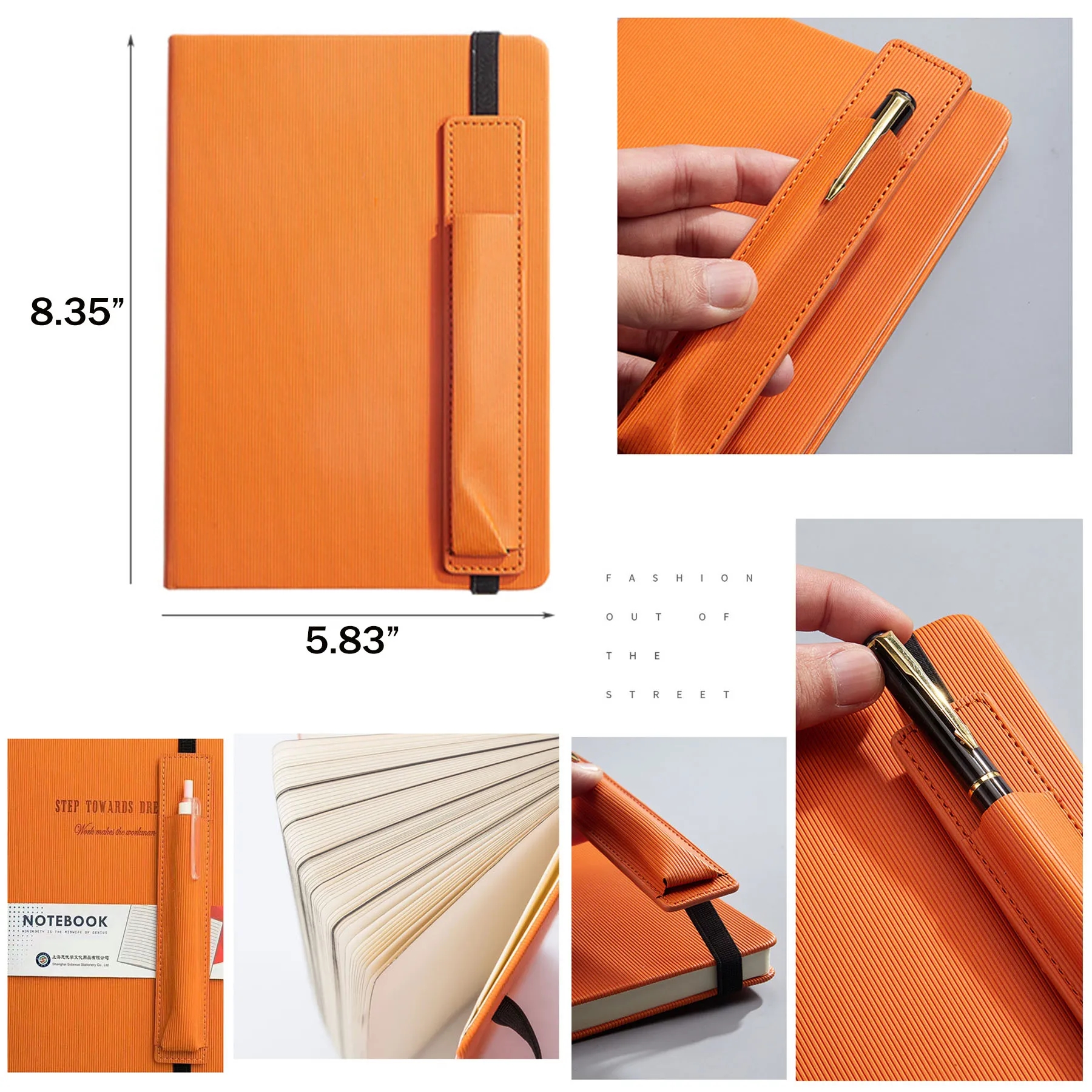 Leather Planner Gift Set with Pen 8