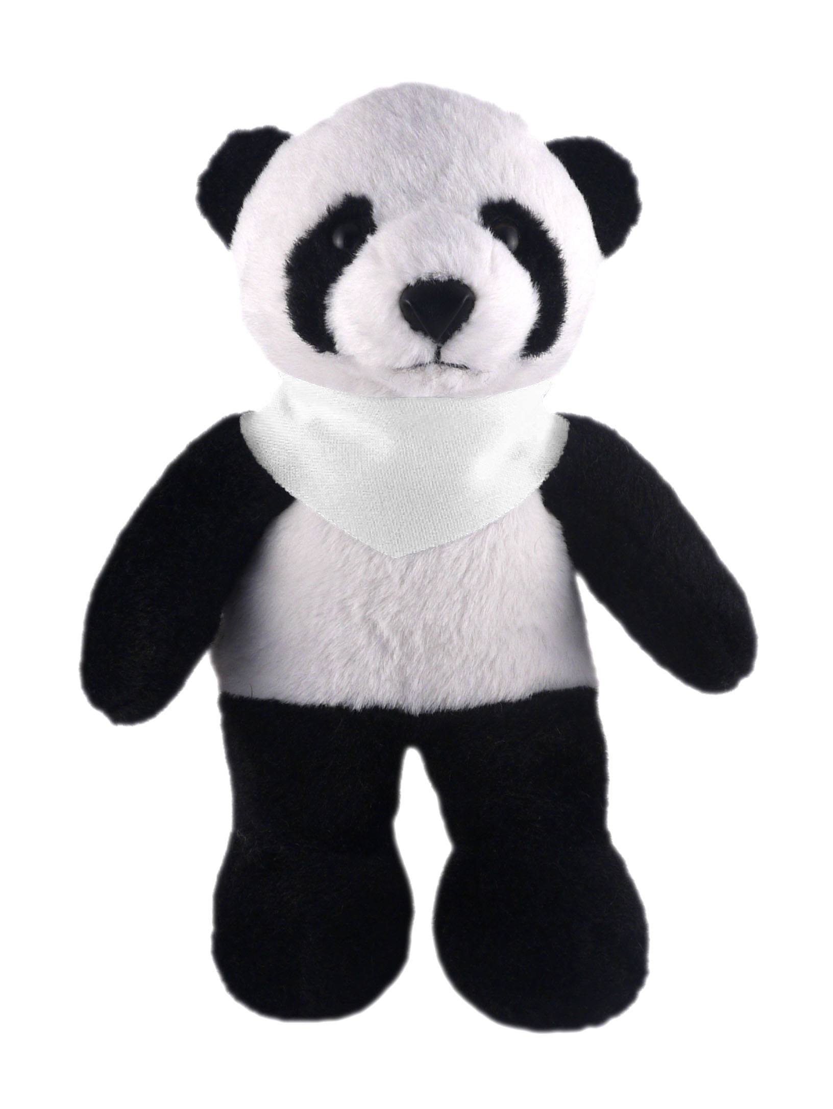 Soft Plush Stuffed Panda with Bandana 5