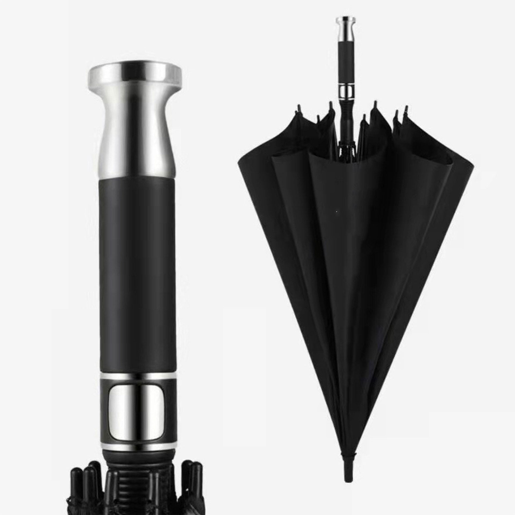 Large Oversize Automatic Open Stick Umbrellas 2