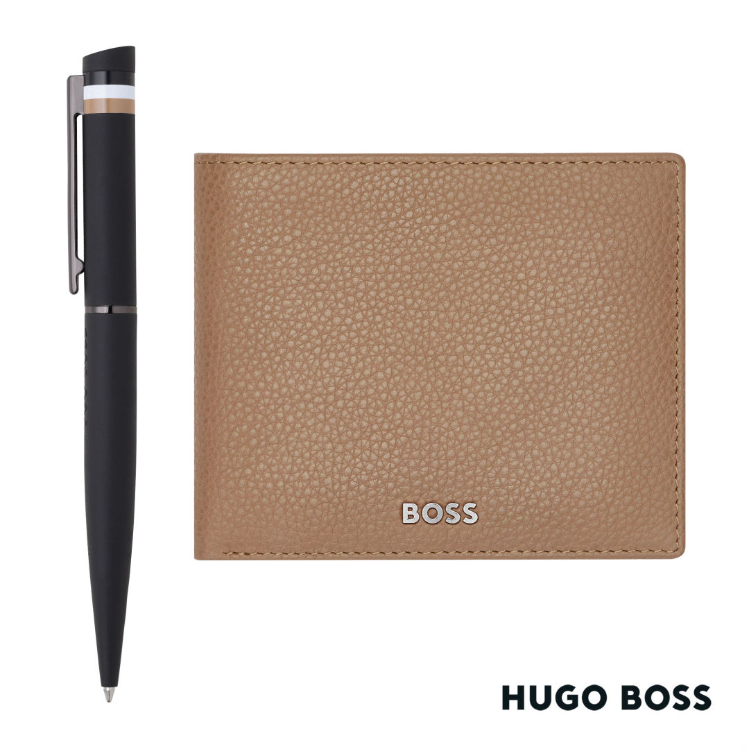 Hugo Boss® Ballpoint Pen & Money Holder Set 4