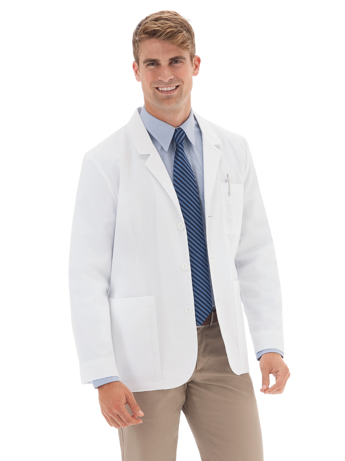 Meta Labwear - Men's Seven-Pocket 30" Consultation Lab Coat