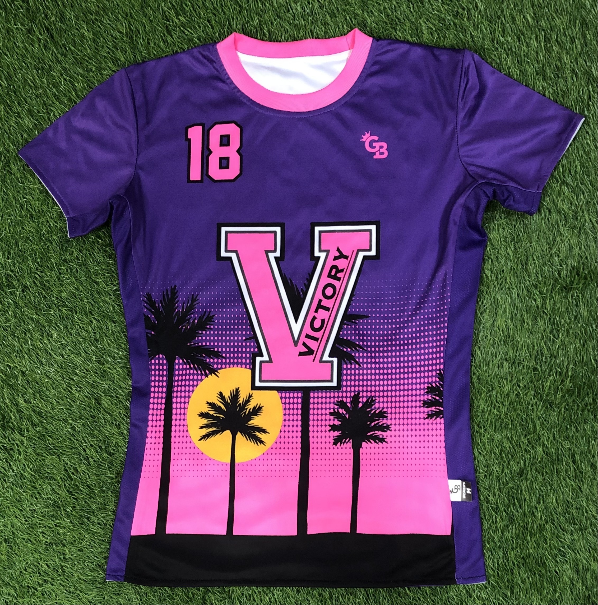 Crew Neck Soccer Jersey 2