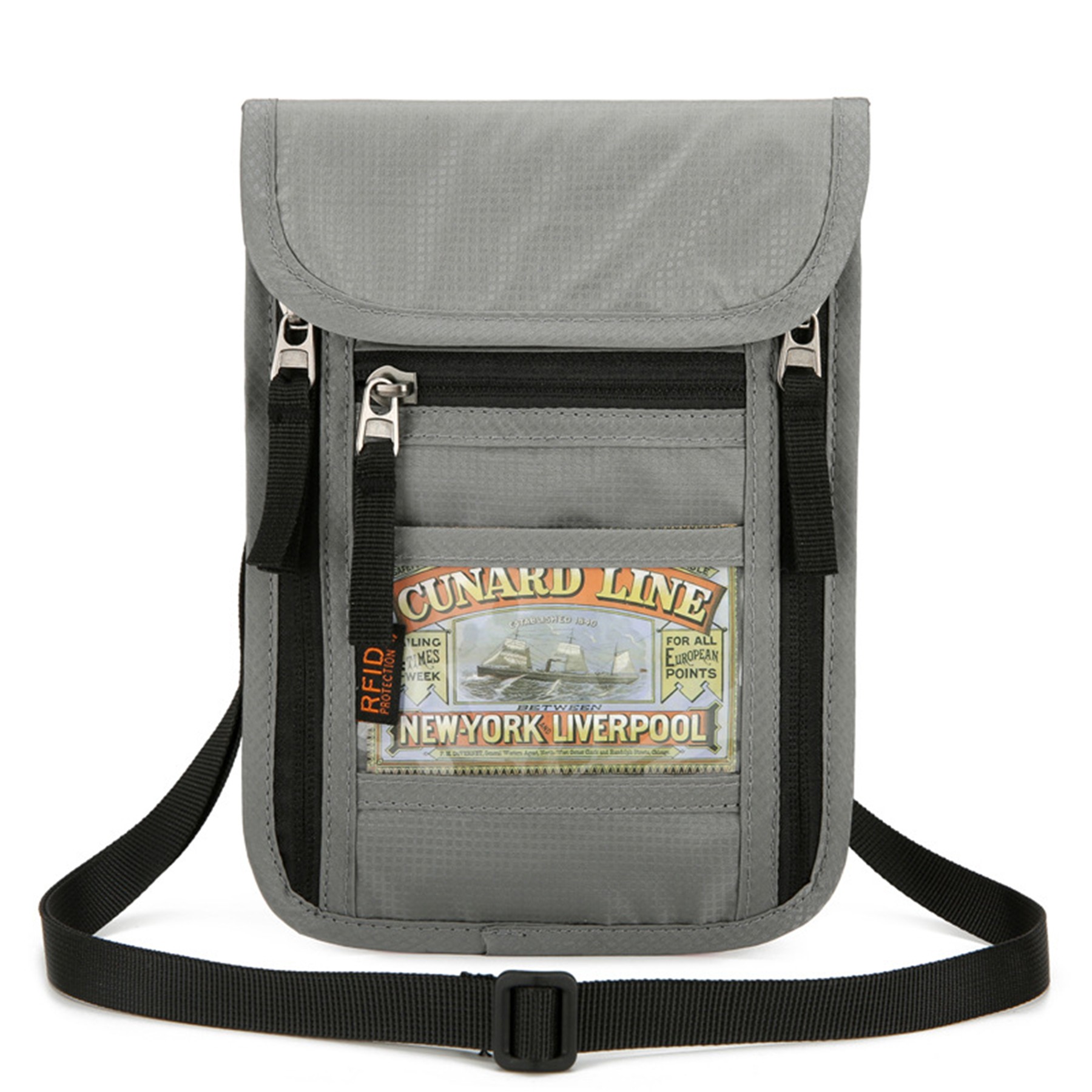 Neck Wallet with RFID Blocking 4