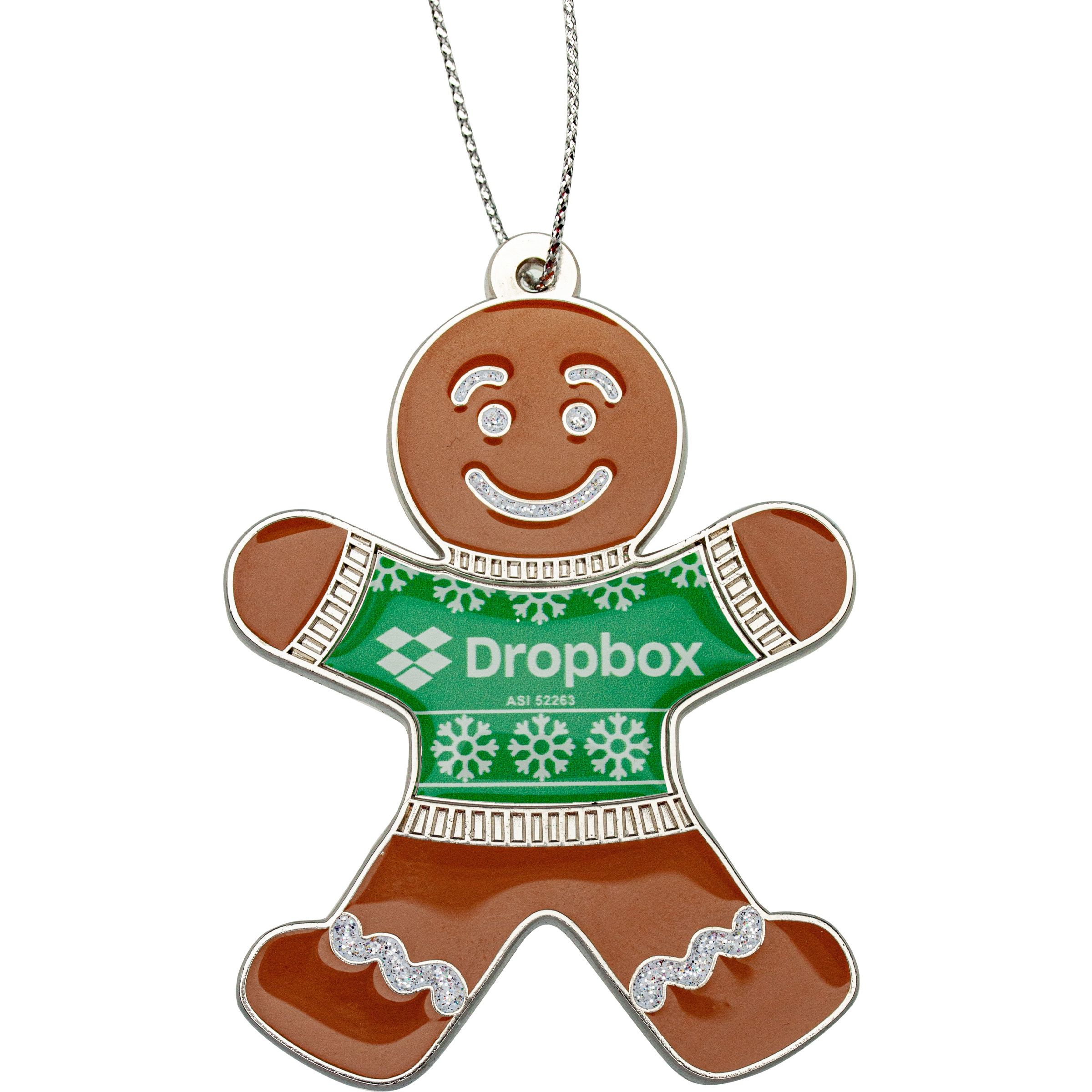Gingerbread Man Holiday Ornament 6