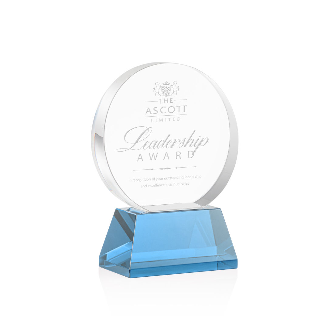 Glenwood Award on Base - Sky Blue 6