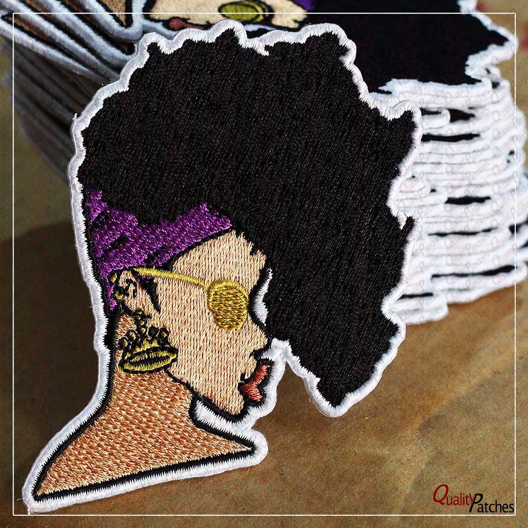 Custom Die Cut Embroidered Patches 77