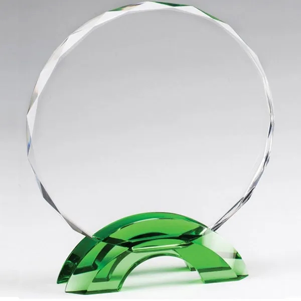 Green Arc Crystal Circle Award 5