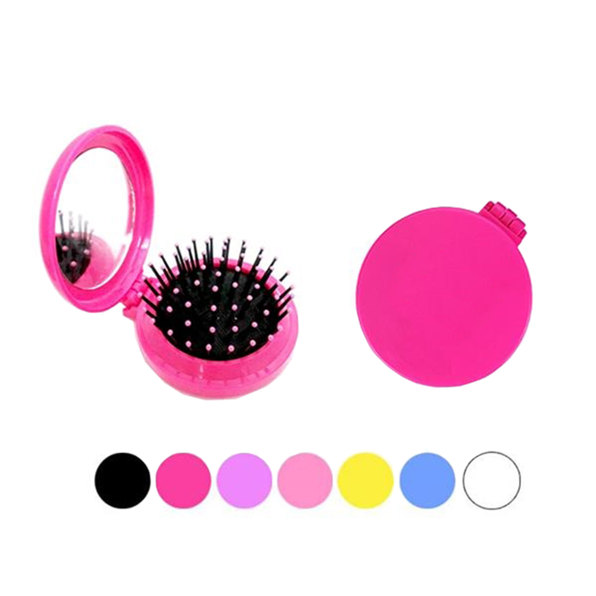 Folding Comb With Mirror