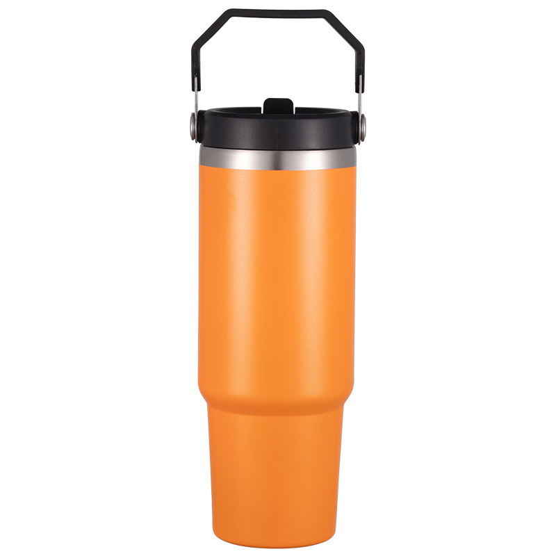 30 oz Stainless Steel Tumbler W/ Straw 2