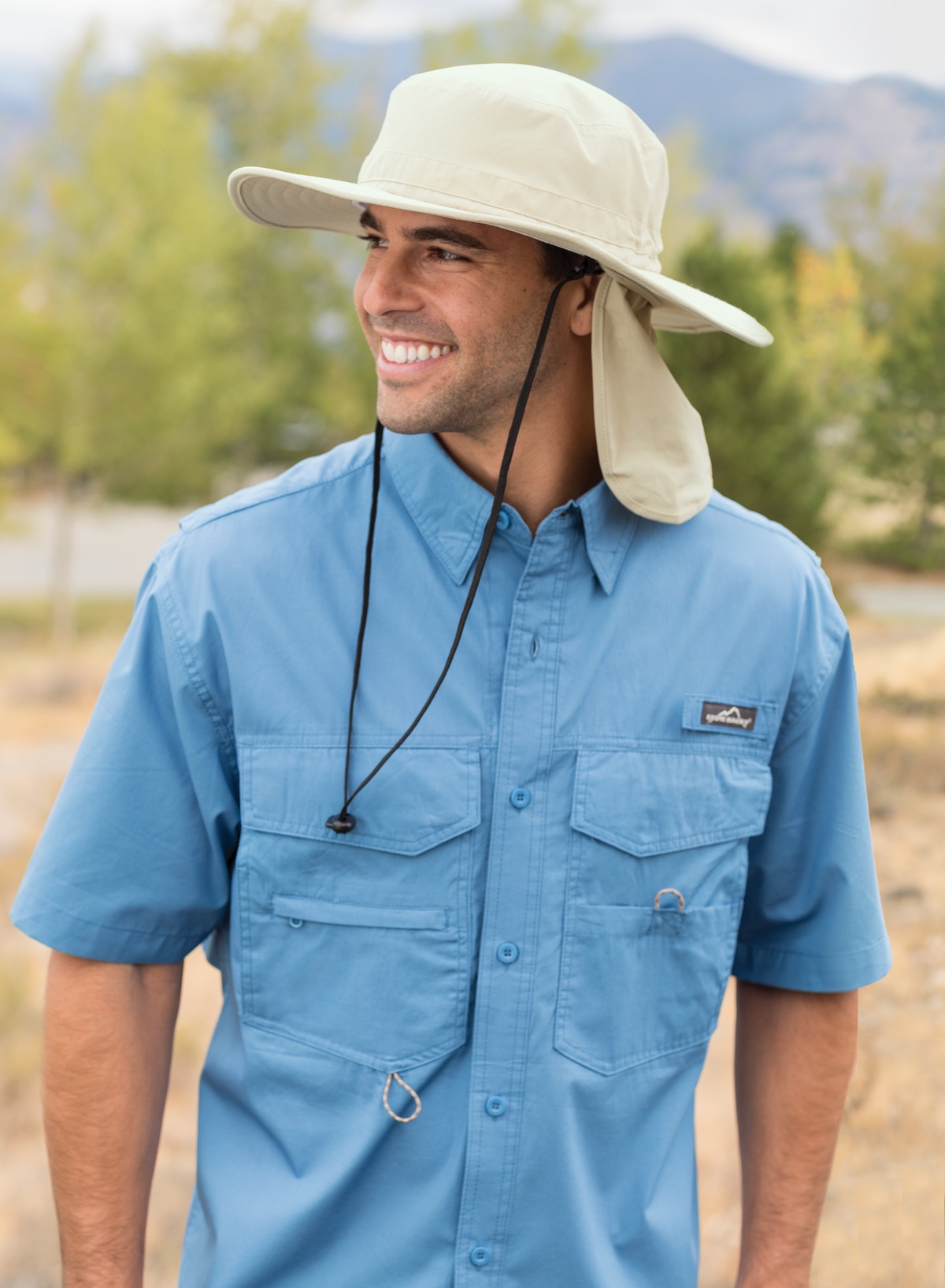 Outdoor Wide-Brim Hat