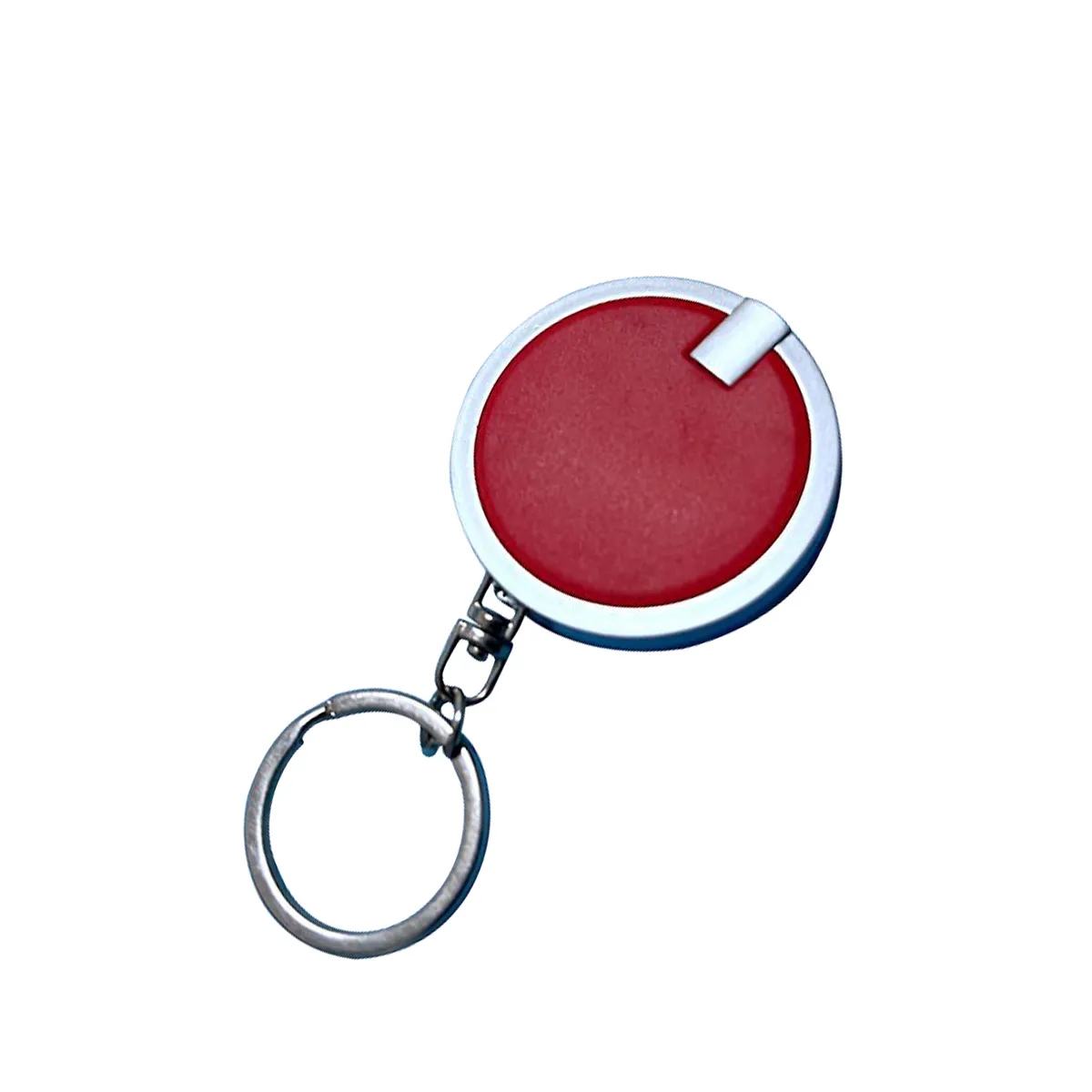Round Flashlight Keychain 2