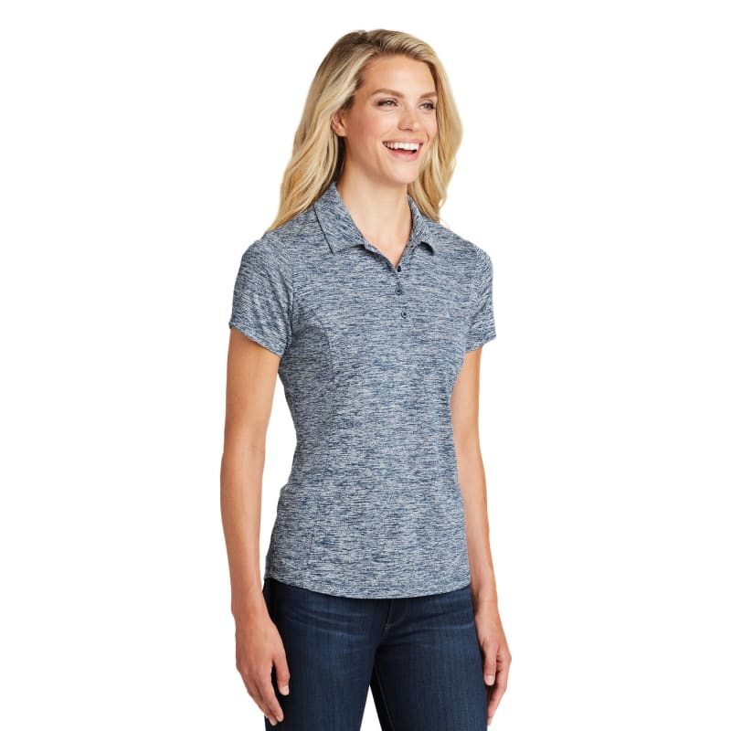 Sport-Tek Women's PosiCharge Electric Heather Polo. 34