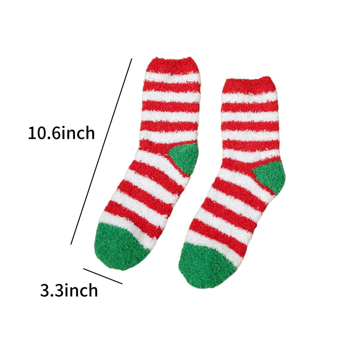 Warm Anti Skid Striped House Socks 4