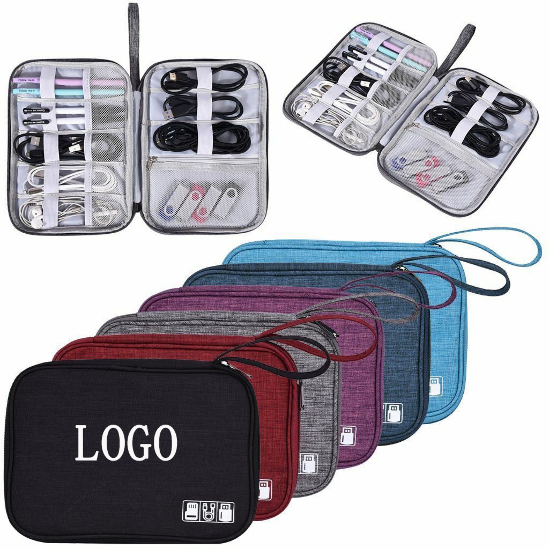 Electronics Cable Organizer Bag 1