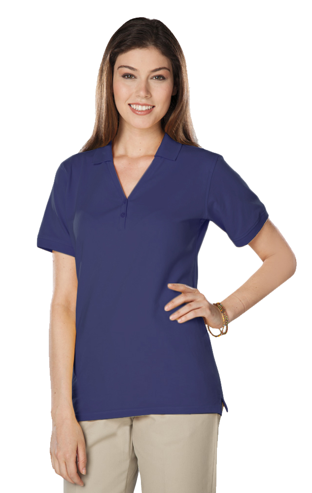 Ladies' Soft Touch Y-Placket Polo 2