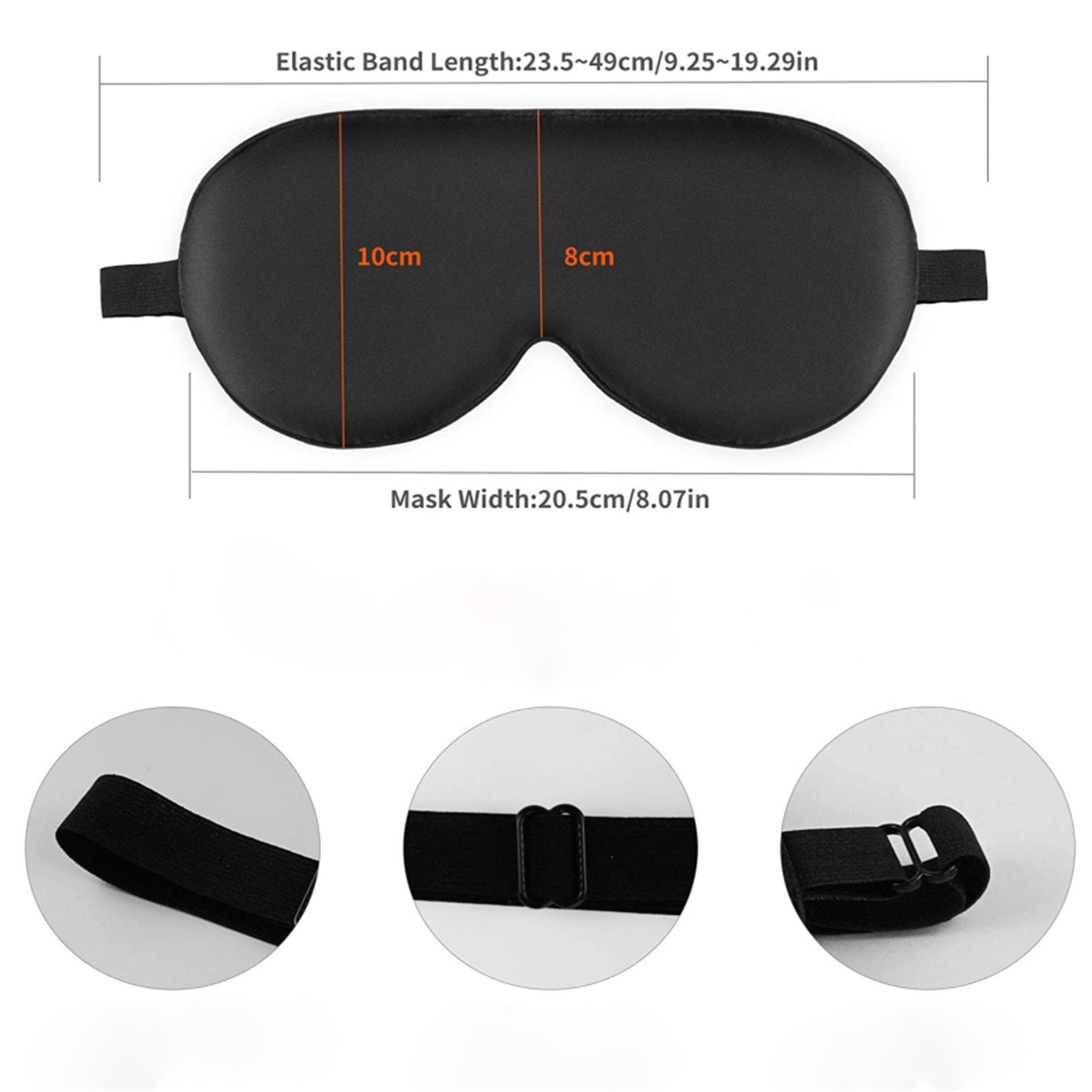 Silk Sleep Eye Mask Travel Kit 6