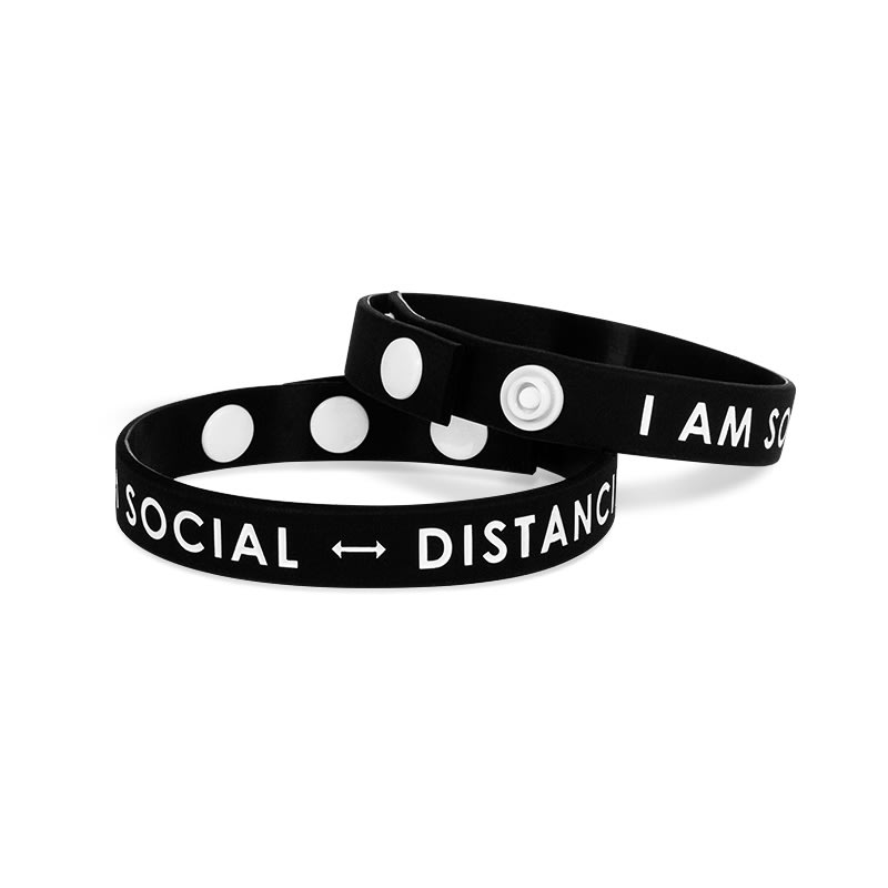 Ink Injected Silicone Adjustable  Wristbands 92