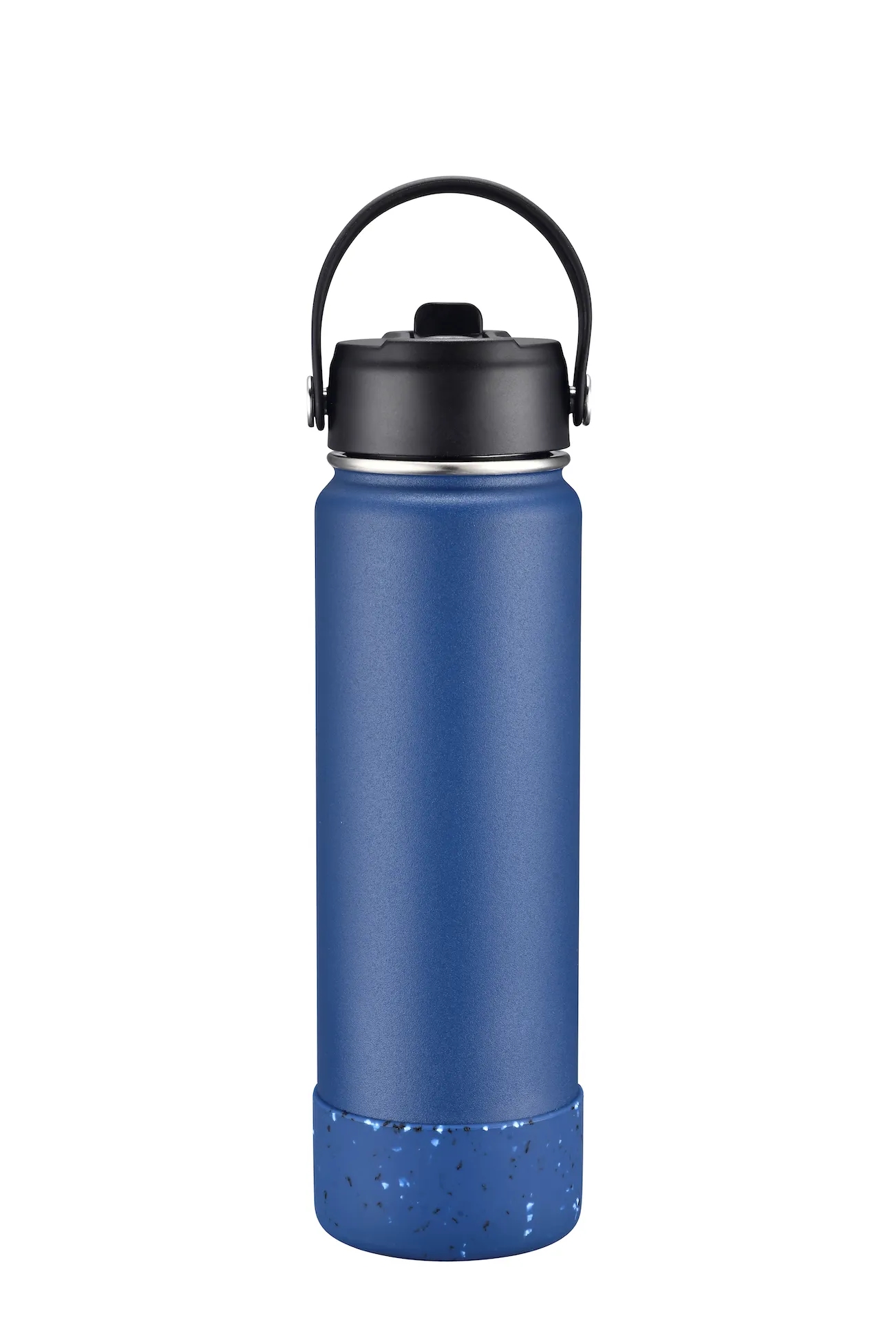 27oz Vacuum Water Bottle w/ Silicone Bottom, custom water bottle with logo imprint 5