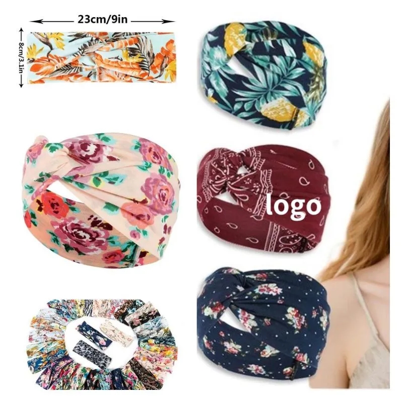Full Color Knotted Fashion Headband 6
