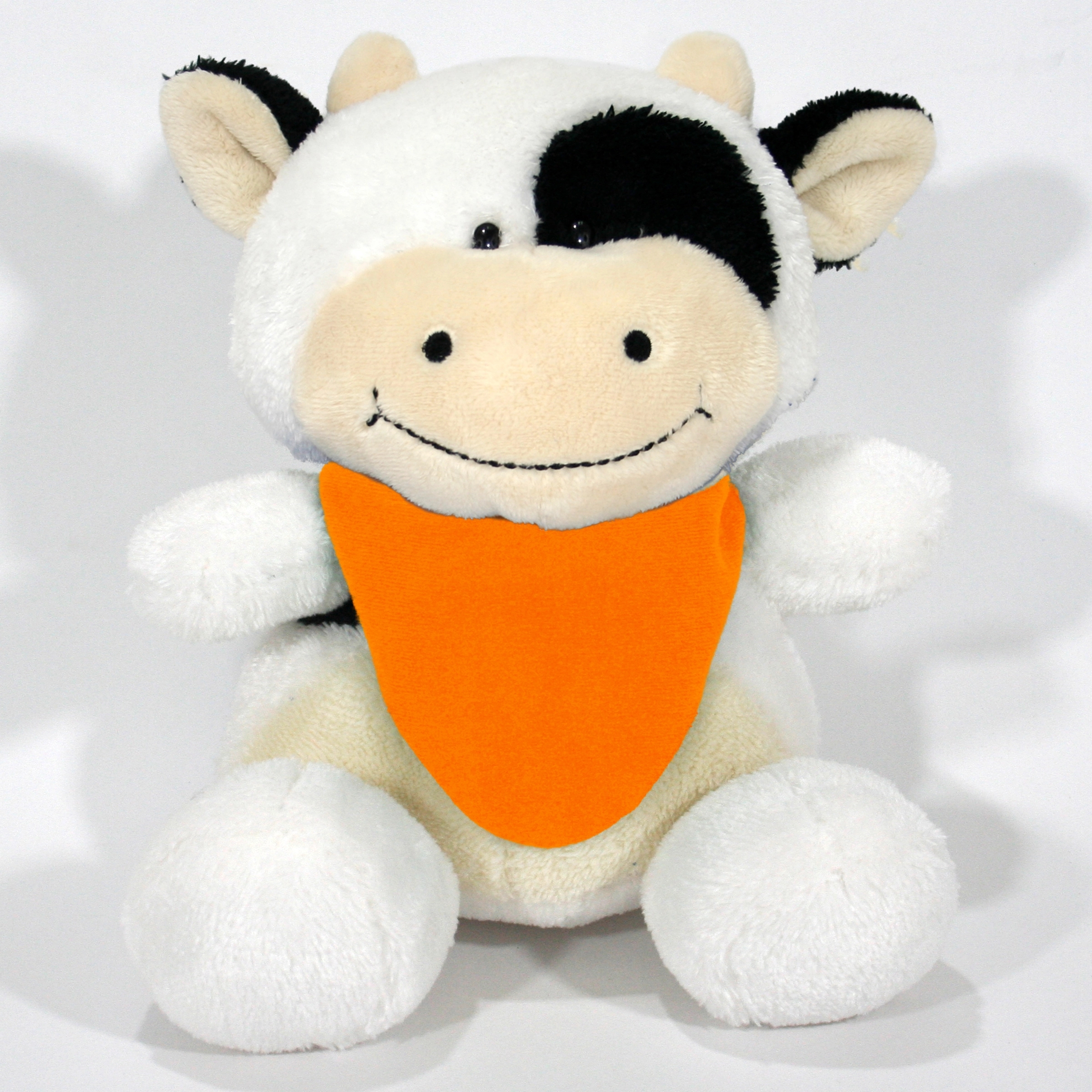 10" Smiling Faces Sitting Cow 14