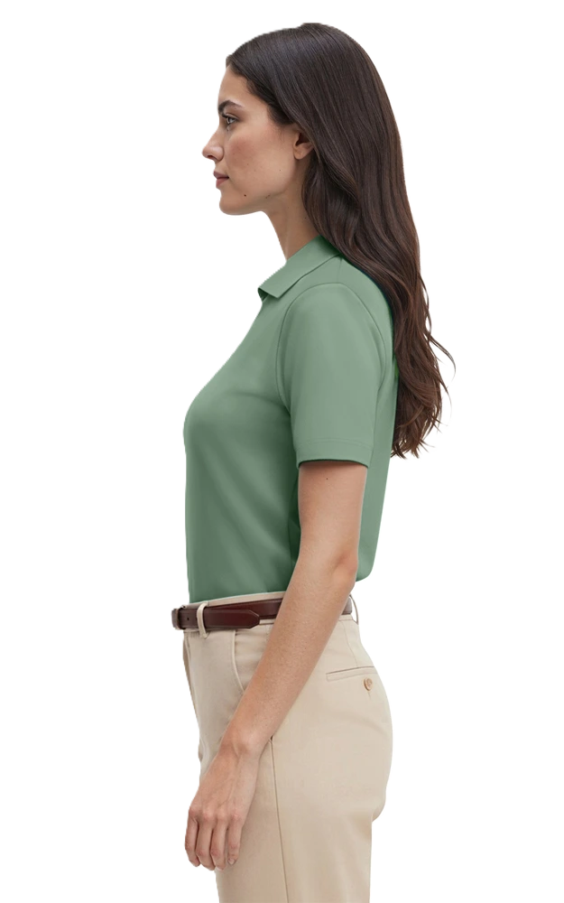 Ladies' Superblend V-Neck Polo 86