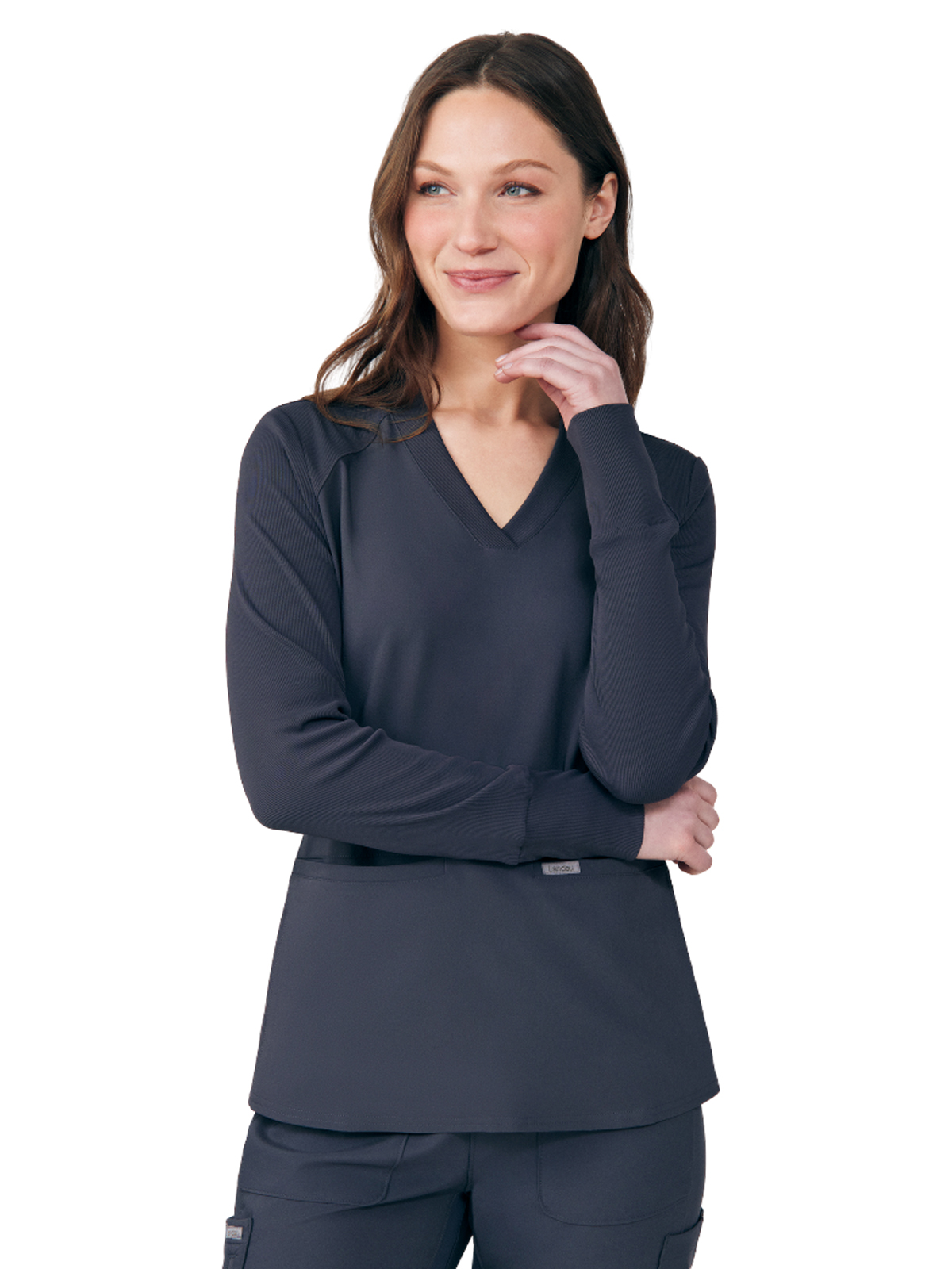 Landau - Forward - Women's Two-Pocket V-Neck Scrub Top 8