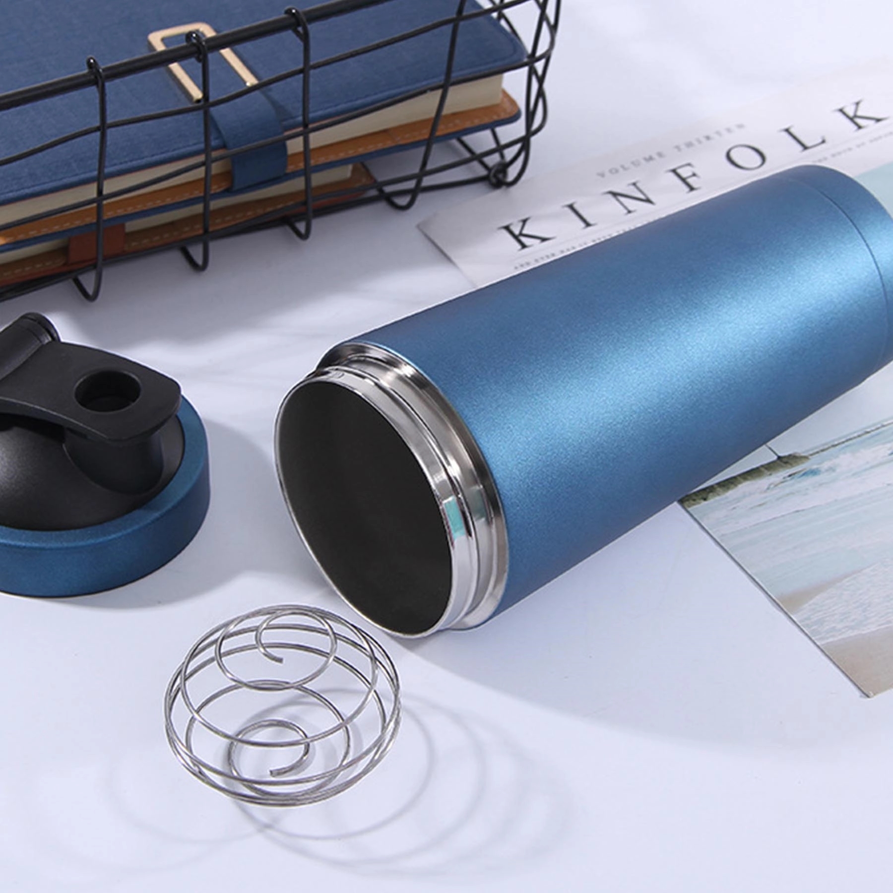 Insulated Stainless Steel Sports Shaker Bottle 4