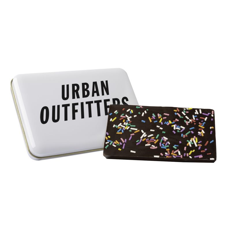Dark Chocolate & Sprinkle Bark Tin 1