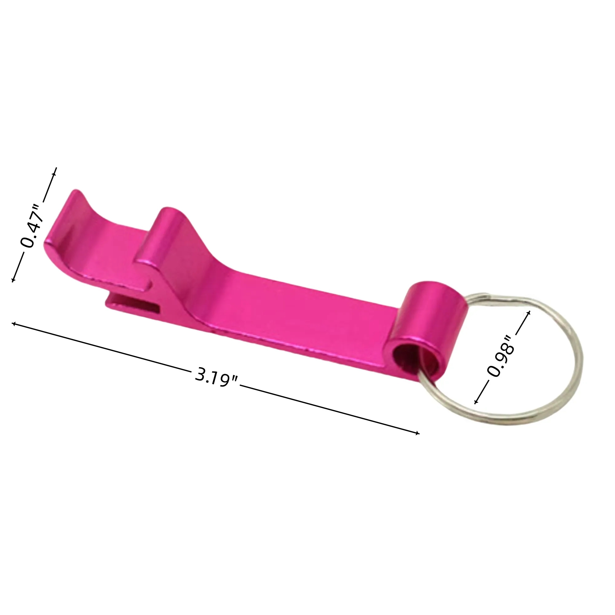 Bottle Opener Beverage Wrench With Keychain Ring 3