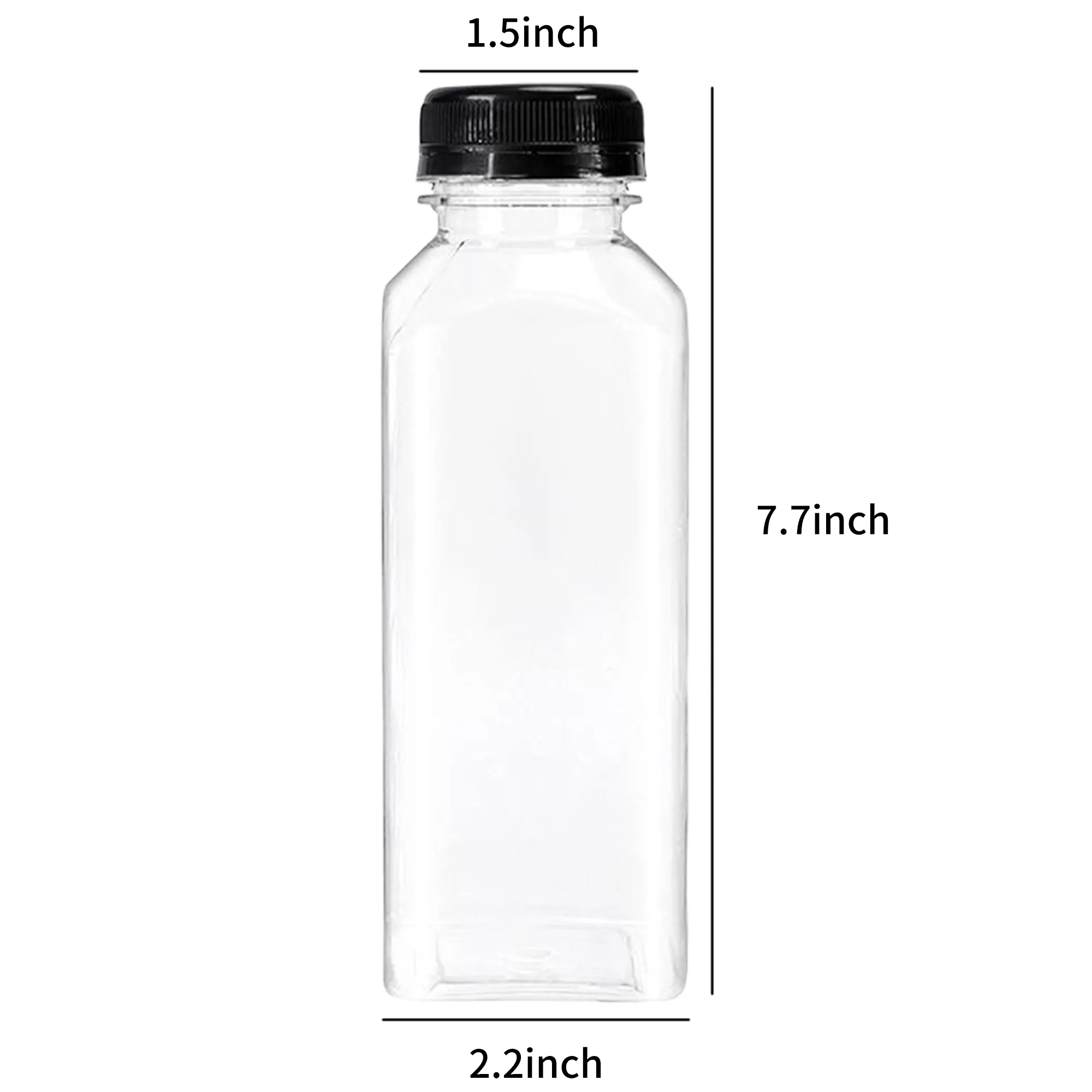 Reusable 17oz Beverage Bottle PET Plastic for Daily Use 4